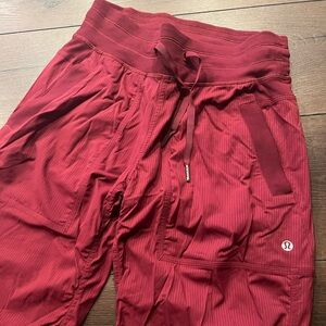 Dance studio pant. Worn 2x only. Side 4! Lululemon